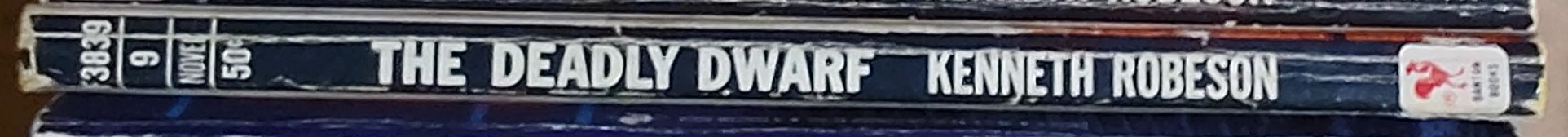 Kenneth Robeson  DOC SAVAGE: THE DEADLY DWARF spine of book image