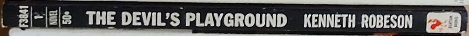 Kenneth Robeson  DOC SAVAGE: THE DEVIL'S PLAYGROUND spine of book image