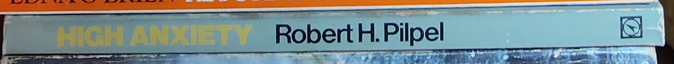 Robert H. Pilpel  HIGH ANXIETY (Mel Brooks) spine of book image