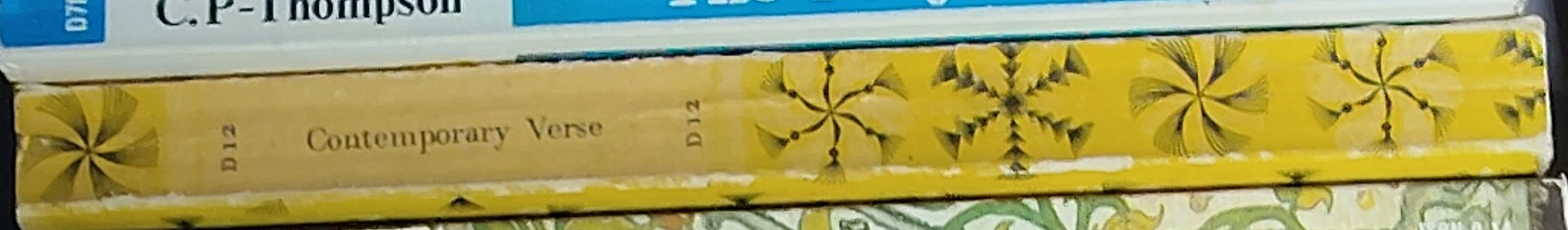 Kenneth Allott (Edits) THE PENGUIN BOOK OF CONTEMPORARY VERSE spine of book image