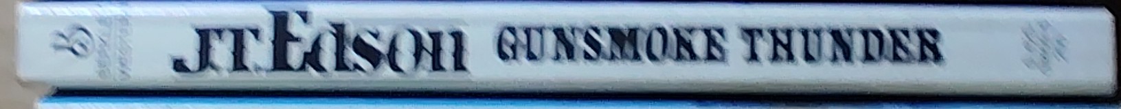 J.T. Edson  GUNSMOKE THUNDER spine of book image