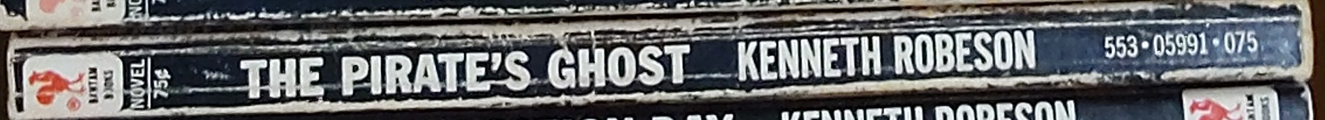 Kenneth Robeson  DOC SAVAGE: THE PIRATE'S GHOST spine of book image