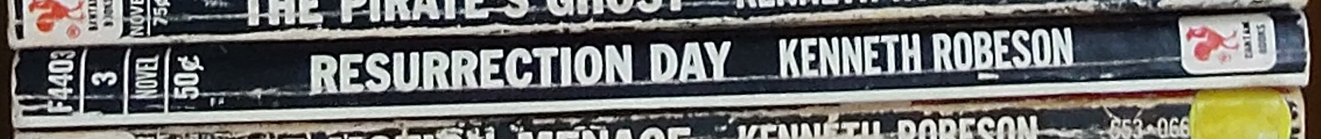 Kenneth Robeson  DOC SAVAGE: RESURRECTION DAY spine of book image