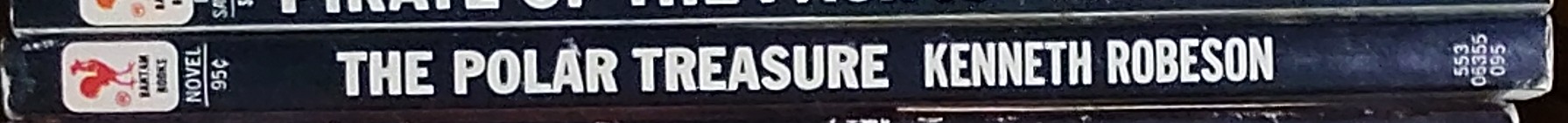 Kenneth Robeson  DOC SAVAGE: THE POLAR TREASURE spine of book image