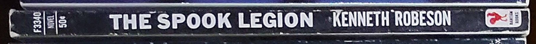 Kenneth Robeson  DOC SAVAGE: THE SPOOK LEGION spine of book image