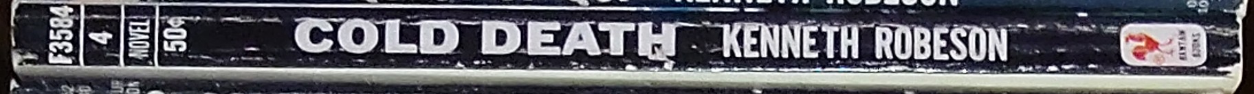 Kenneth Robeson  DOC SAVAGE: COLD DEATH spine of book image