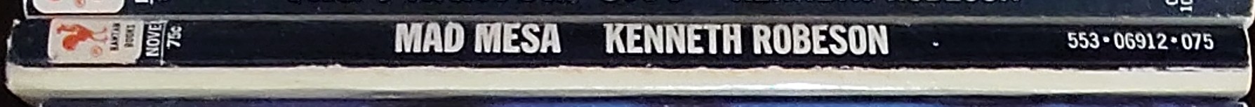 Kenneth Robeson  DOC SAVAGE: MAD MESA spine of book image