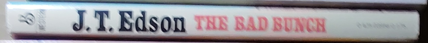 J.T. Edson  THE BAD BUNCH spine of book image