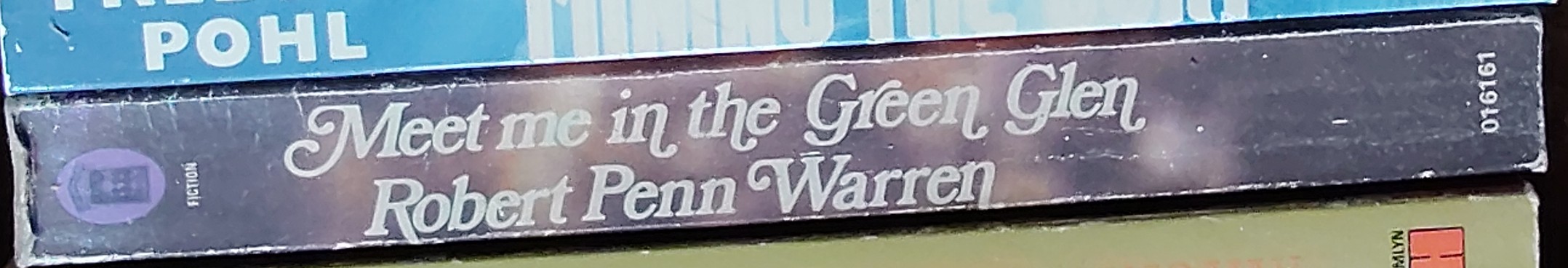 Robert Penn Warren  MEET ME IN THE GREEN GLEN spine of book image