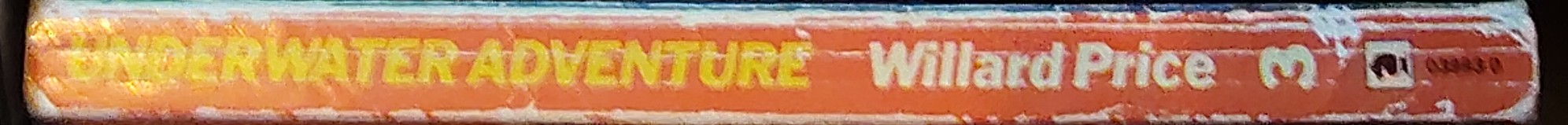 Willard Price  UNDERWATER ADVENTURE spine of book image