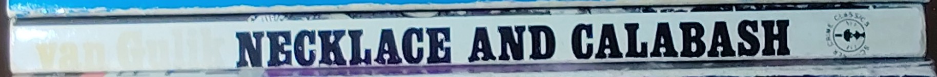 Robert van Gulik  NECKLACE AND CALABASH spine of book image