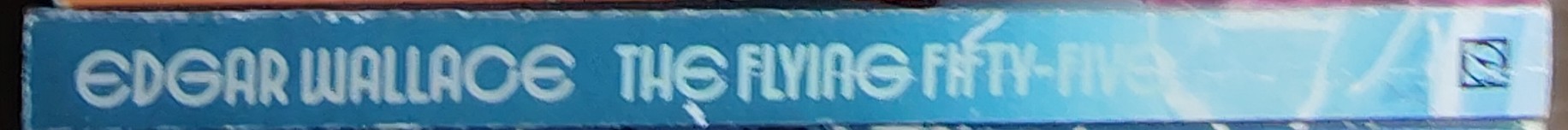 Edgar Wallace  THE FLYING FIFTY-FIVE spine of book image