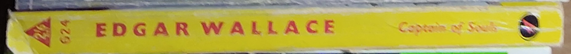Edgar Wallace  CAPTAIN OF SOULS spine of book image