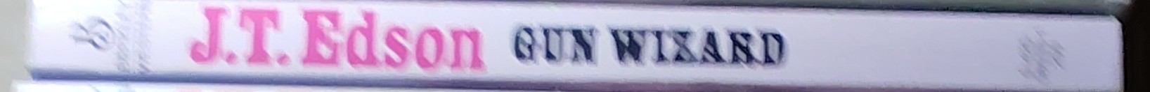 J.T. Edson  GUN WIZARD spine of book image