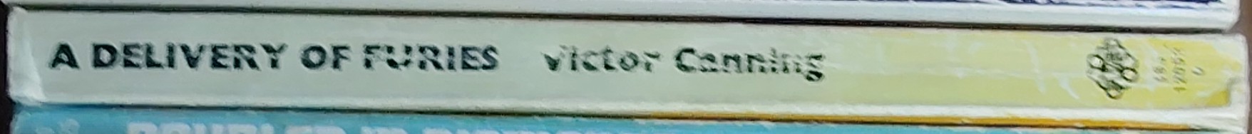 Victor Canning  A DELIVERY OF FURIES spine of book image