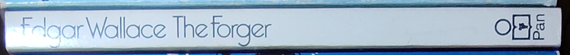 Edgar Wallace  THE FORGER spine of book image