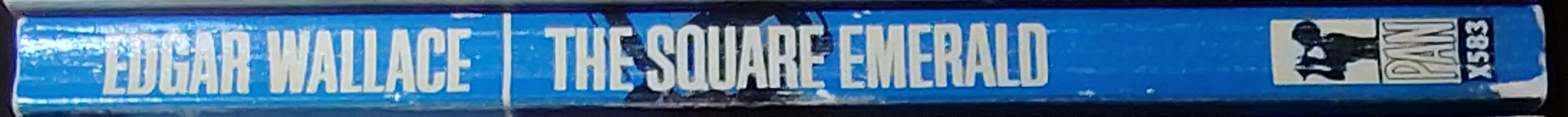 Edgar Wallace  THE SQUARE EMERALD spine of book image
