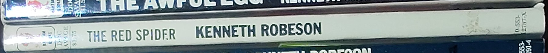 Kenneth Robeson  DOC SAVAGE: THE RED SPIDER spine of book image