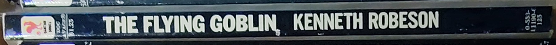 Kenneth Robeson  DOC SAVAGE: THE FLYING GOBLIN spine of book image