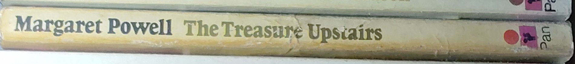 Margaret Powell  THE TREASURE UPSTAIRS spine of book image