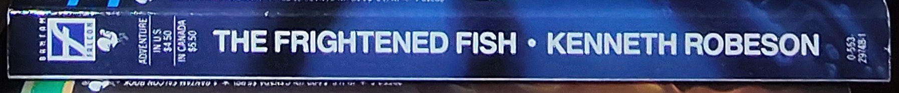 Kenneth Robeson  DOC SAVAGE: THE FRIGHTENED FISH spine of book image