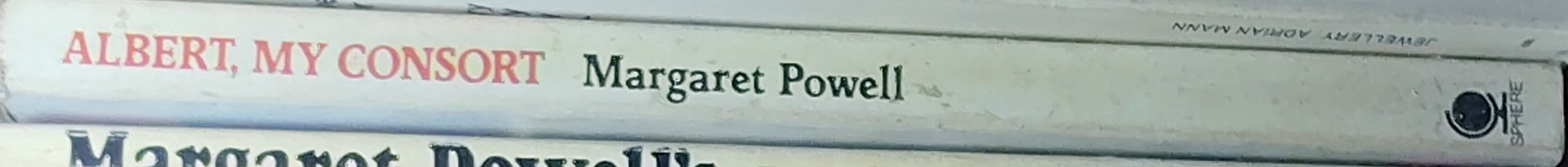 Margaret Powell  ALBERT, MY CONSORT spine of book image
