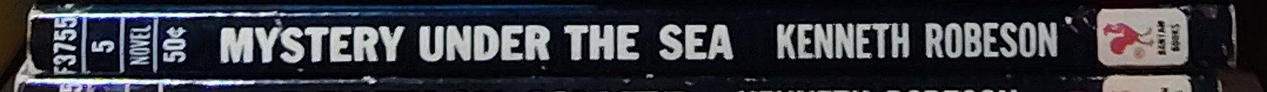 Kenneth Robeson  DOC SAVAGE: MYSTERY UNDER THE SEA spine of book image