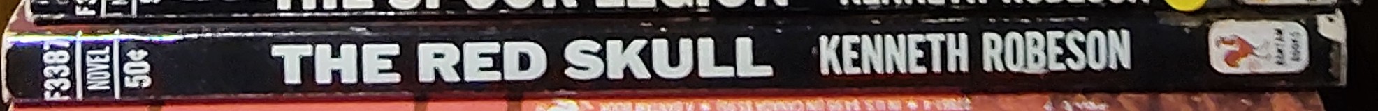 Kenneth Robeson  DOC SAVAGE: THE RED SKULL spine of book image