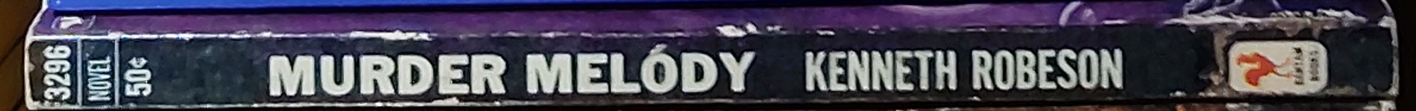 Kenneth Robeson  DOC SAVAGE: MURDER MELODY spine of book image