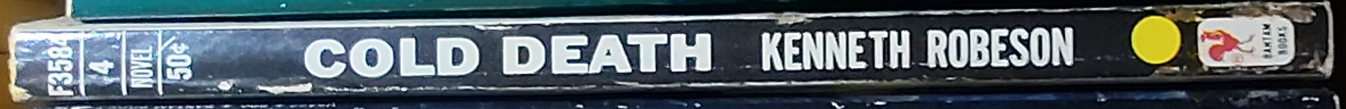 Kenneth Robeson  DOC SAVAGE: COLD DEATH spine of book image