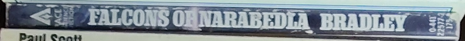 Marion Zimmer Bradley  FALCONS OF NARABEDLA spine of book image
