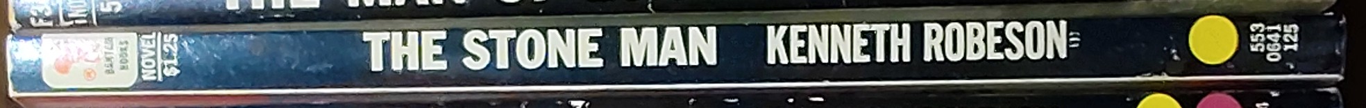 Kenneth Robeson  DOC SAVAGE: THE STONE MAN spine of book image