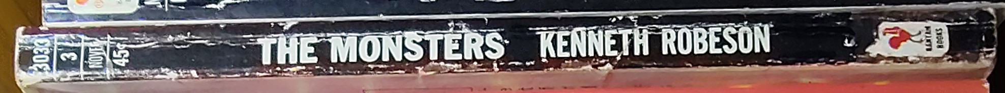 Kenneth Robeson  DOC SAVAGE: THE MONSTERS spine of book image