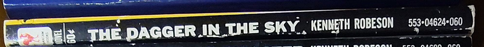 Kenneth Robeson  DOC SAVAGE: THE DAGGER IN THE SKY spine of book image