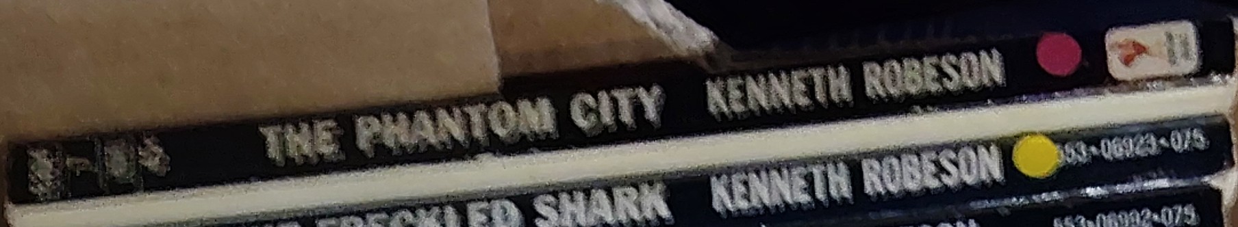 Kenneth Robeson  DOC SAVAGE: THE PHANTOM CITY spine of book image