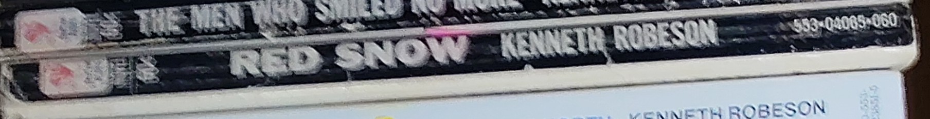 Kenneth Robeson  DOC SAVAGE: RED SNOW spine of book image