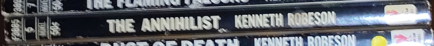 Kenneth Robeson  DOC SAVAGE: THE ANNIHILIST spine of book image