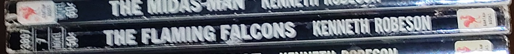 Kenneth Robeson  DOC SAVAGE: THE FLAMING FALCONS spine of book image