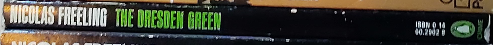 Nicolas Freeling  THE DRESDEN GREEN spine of book image