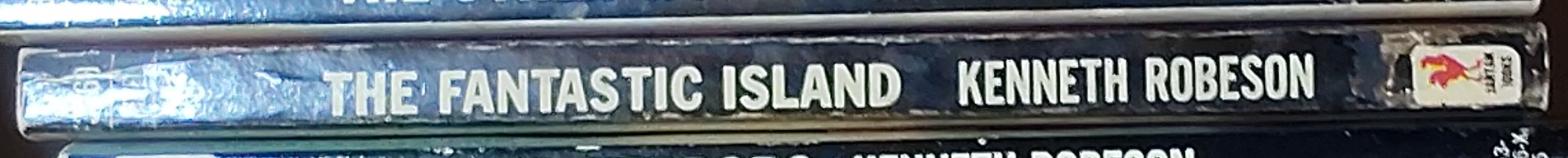 Kenneth Robeson  DOC SAVAGE: THE FANTASTIC ISLAND spine of book image