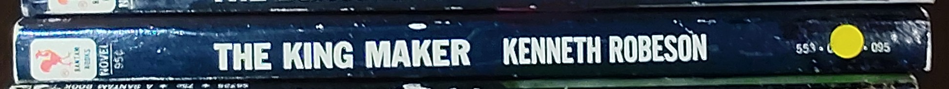 Kenneth Robeson  DOC SAVAGE: THE KING MAKER spine of book image