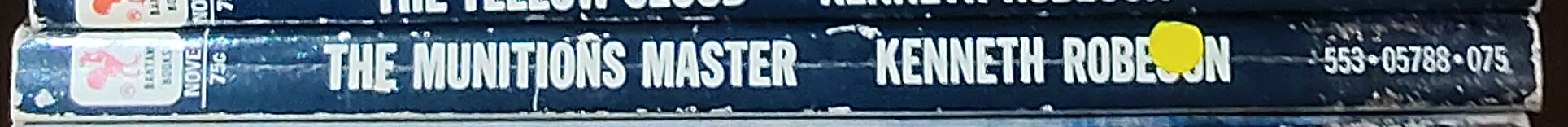 Kenneth Robeson  DOC SAVAGE: THE MUNITIONS MASTER spine of book image