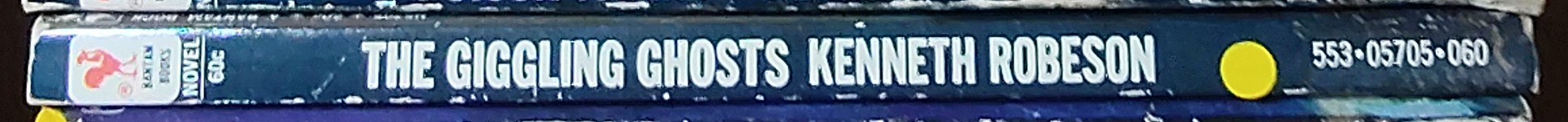 Kenneth Robeson  DOC SAVAGE: THE GIGGLING GHOSTS spine of book image