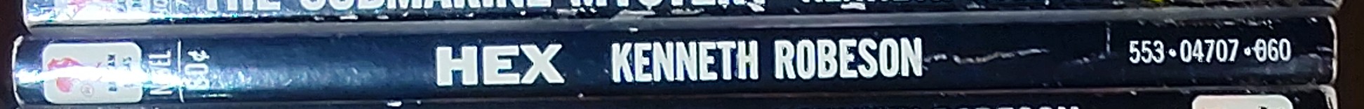 Kenneth Robeson  DOC SAVAGE: HEX spine of book image