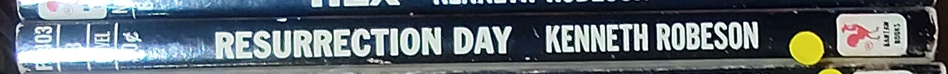 Kenneth Robeson  DOC SAVAGE: RESURRECTION DAY spine of book image