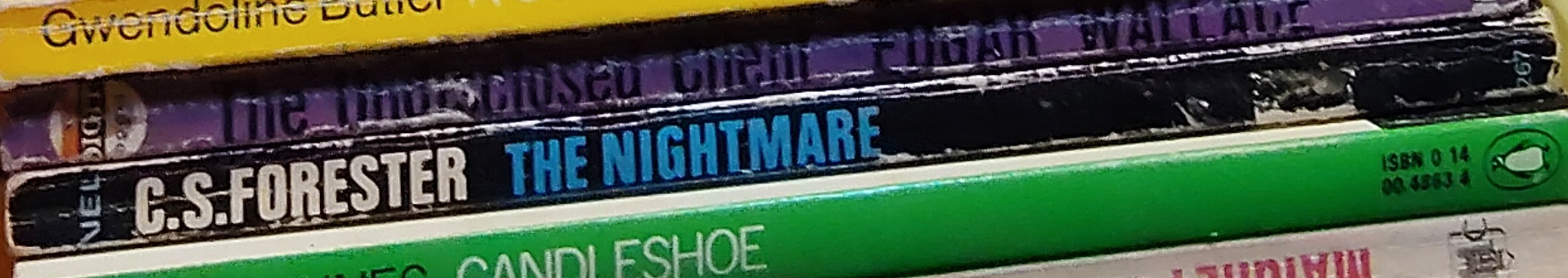 C.S. Forester  THE NIGHTMARE spine of book image