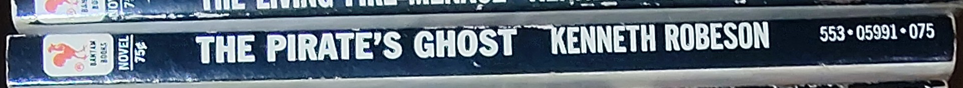 Kenneth Robeson  DOC SAVAGE: THE PIRATE'S GHOST spine of book image