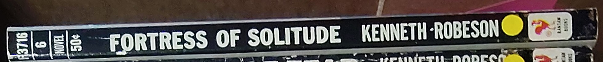 Kenneth Robeson  DOC SAVAGE: FORTRESS OF SOLITUDE spine of book image