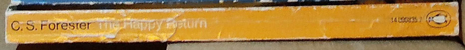 C.S. Forester  THE HAPPY RETURN spine of book image