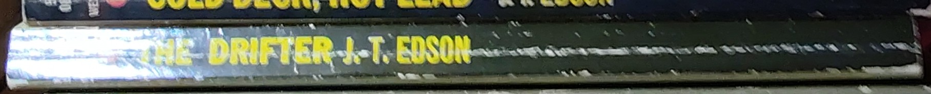 J.T. Edson  THE DRIFTER spine of book image
